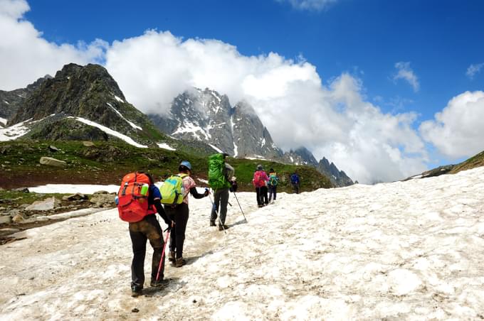 Kashmir Great lakes trek