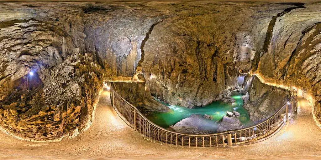 Explore the cave passages and chambers