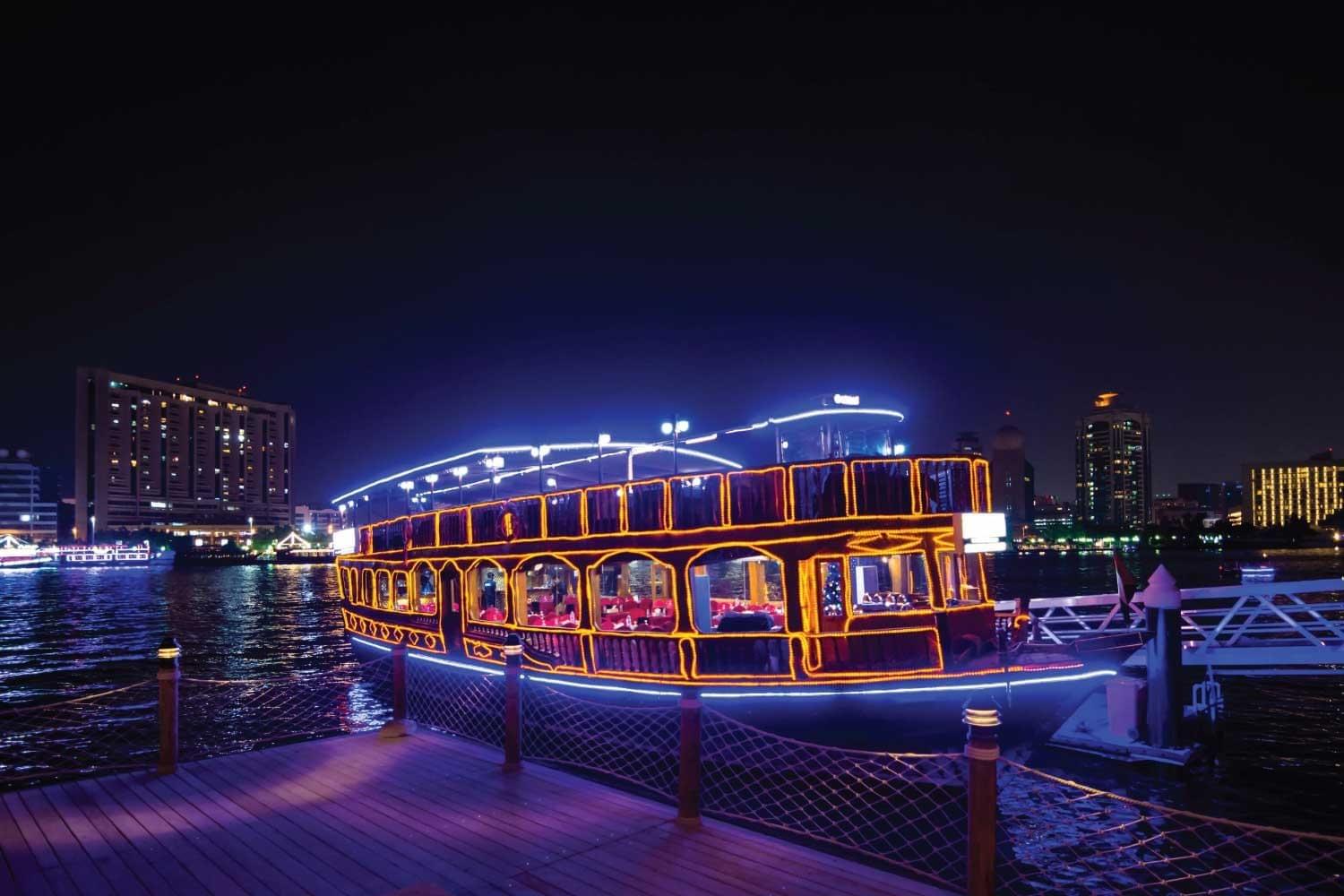 Dhow Cruise Dubai Canal 