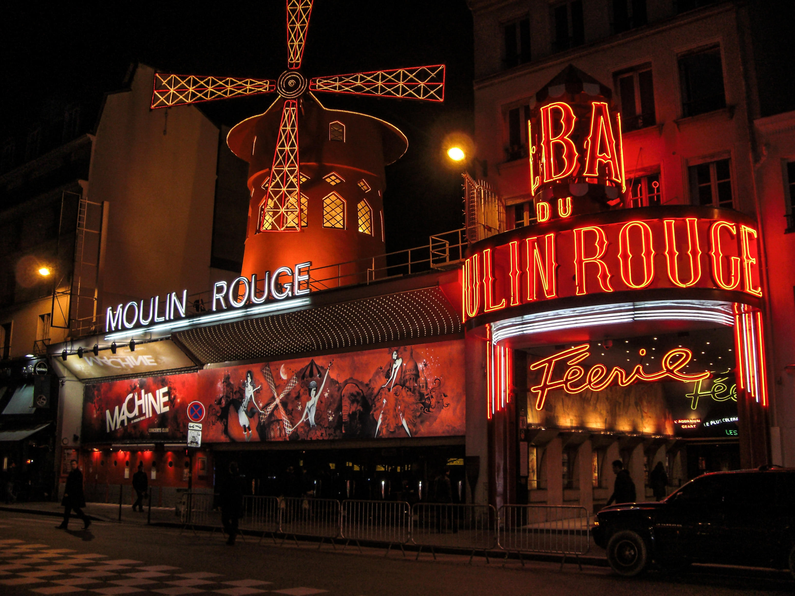 Enjoy at The Moulin Rouge