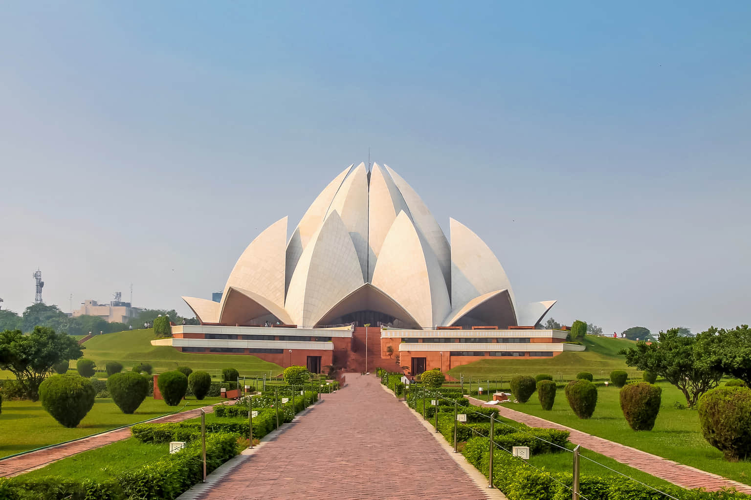 Lotus Temple, <em>Delhi</em>