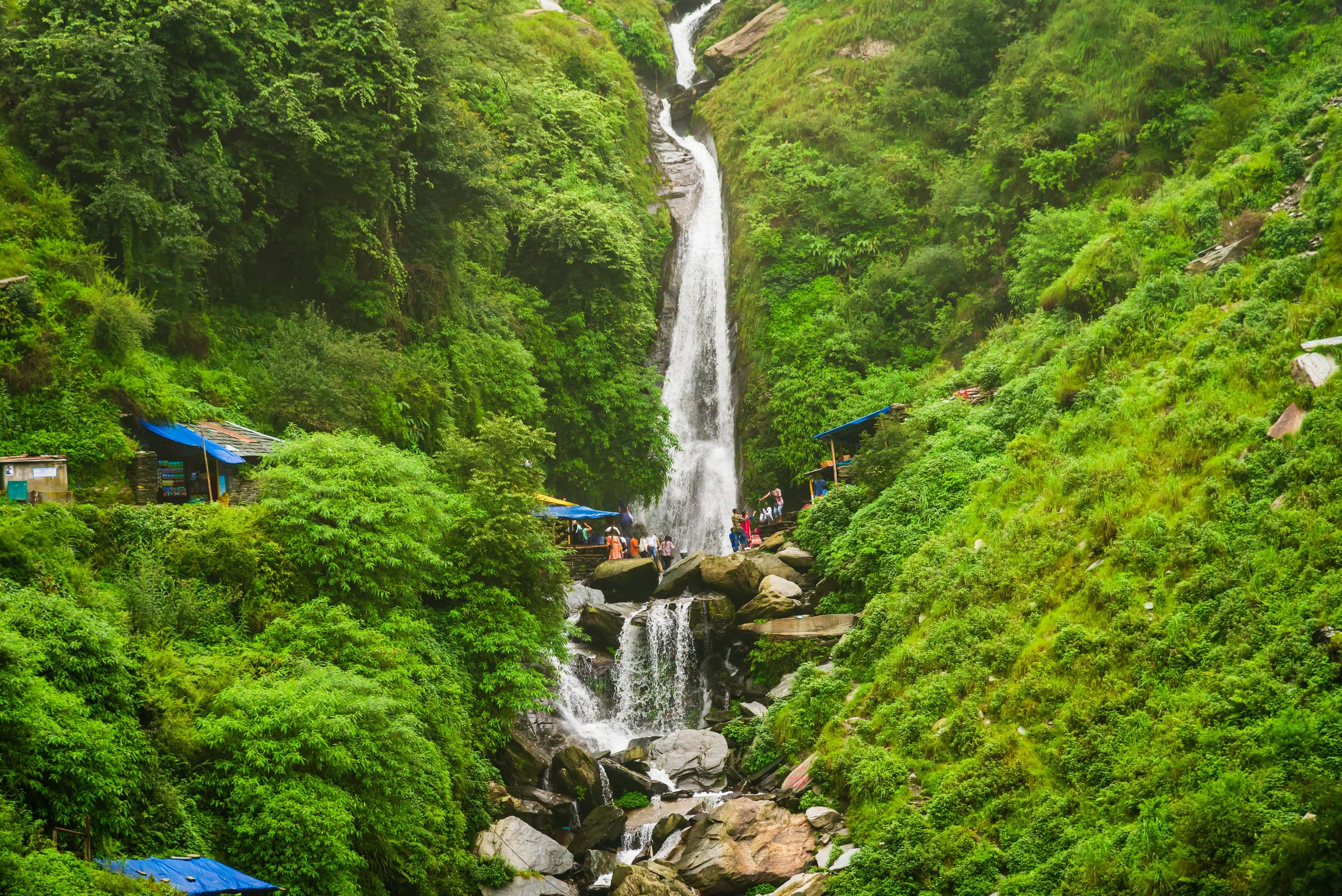 Bhagsu Falls Overview