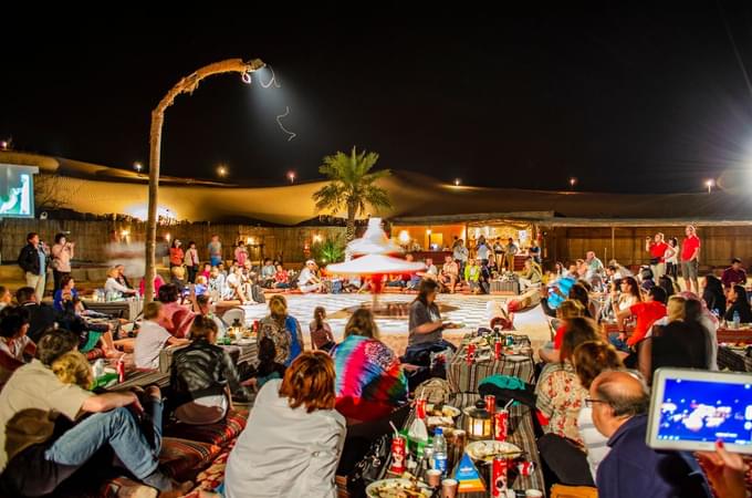 Dine in the Middle of Dubai Desert