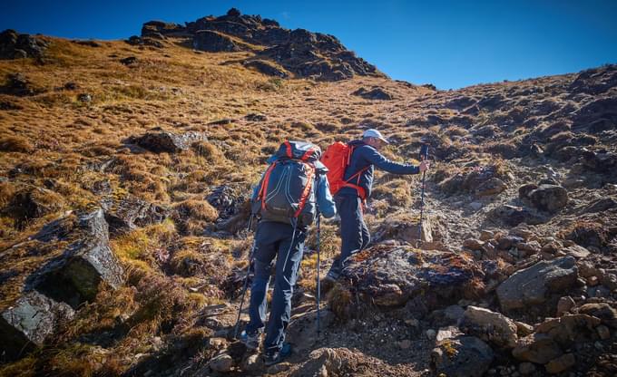 trekking in october