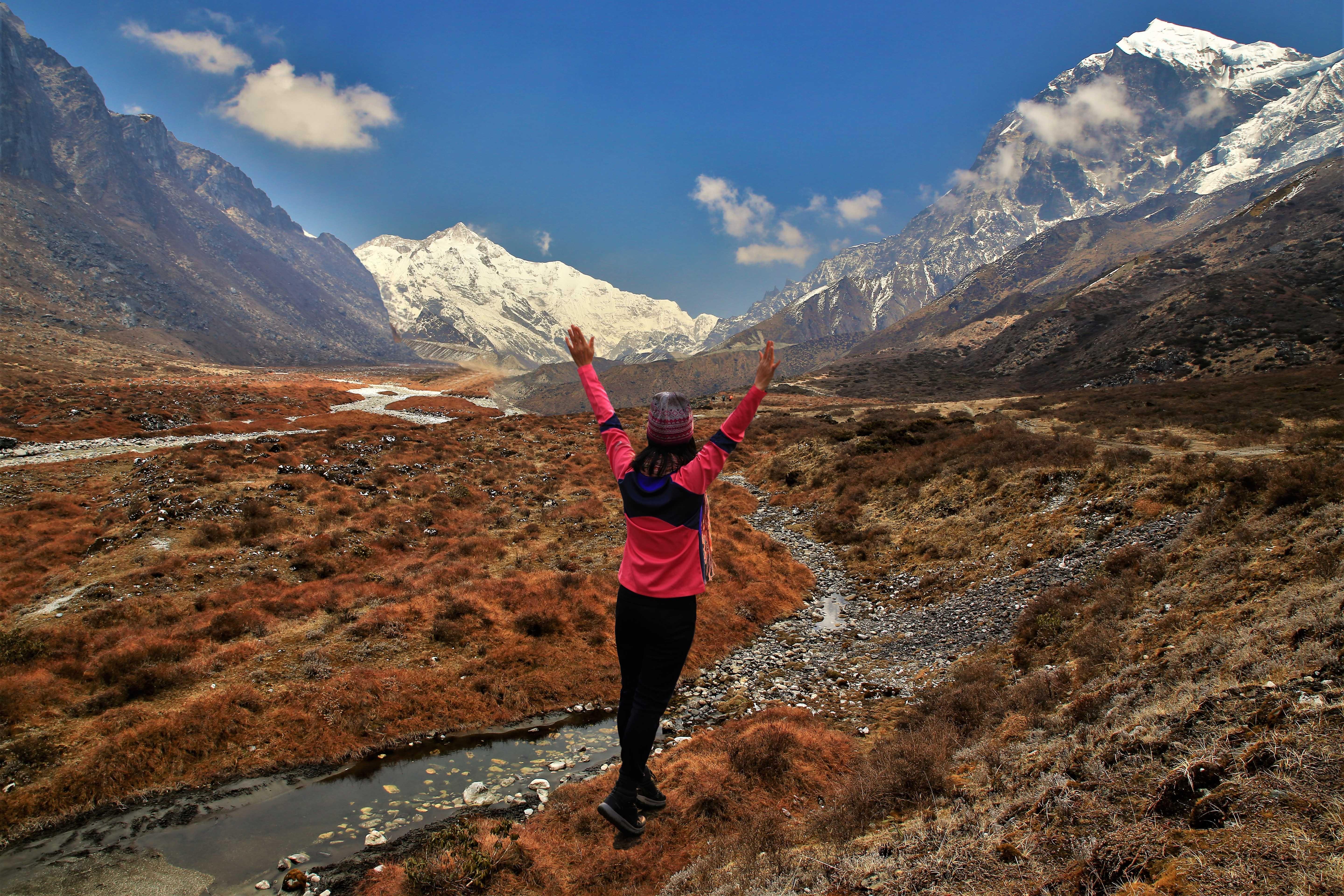 Admire the rugged terrains of Sikkim