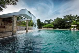 Take a look at the grand swimming pool available at the property
