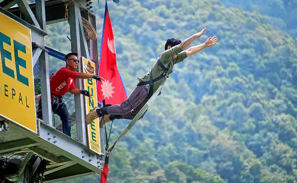 Bungee Jumping in Nepal