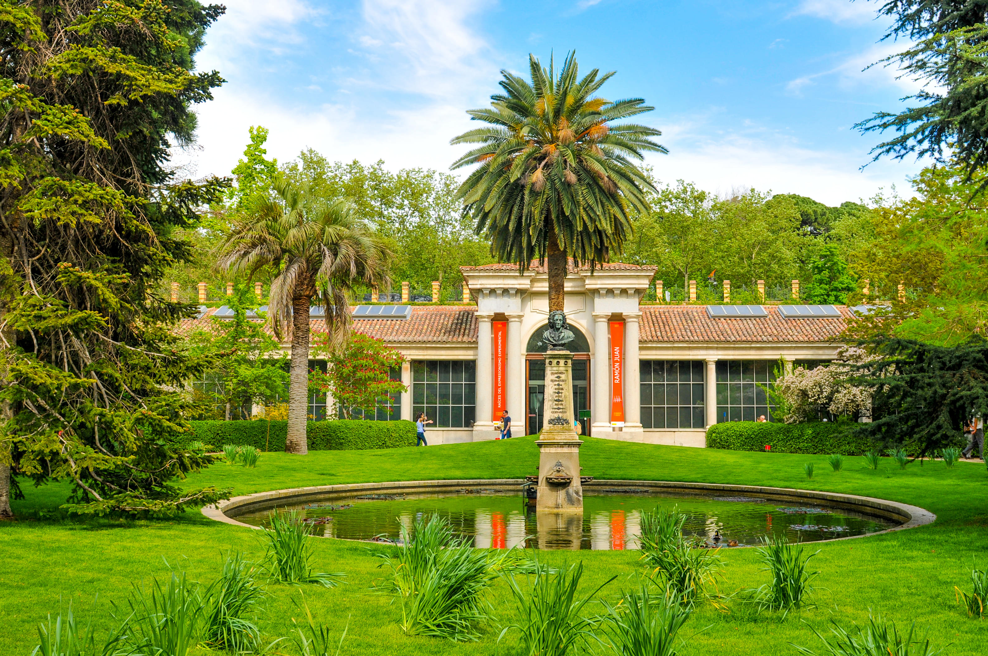Royal Botanical Garden Near Royal Palace of Madrid