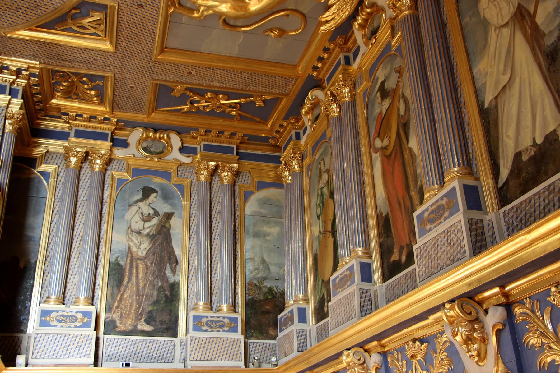 The Castle's Impressive Art Collection