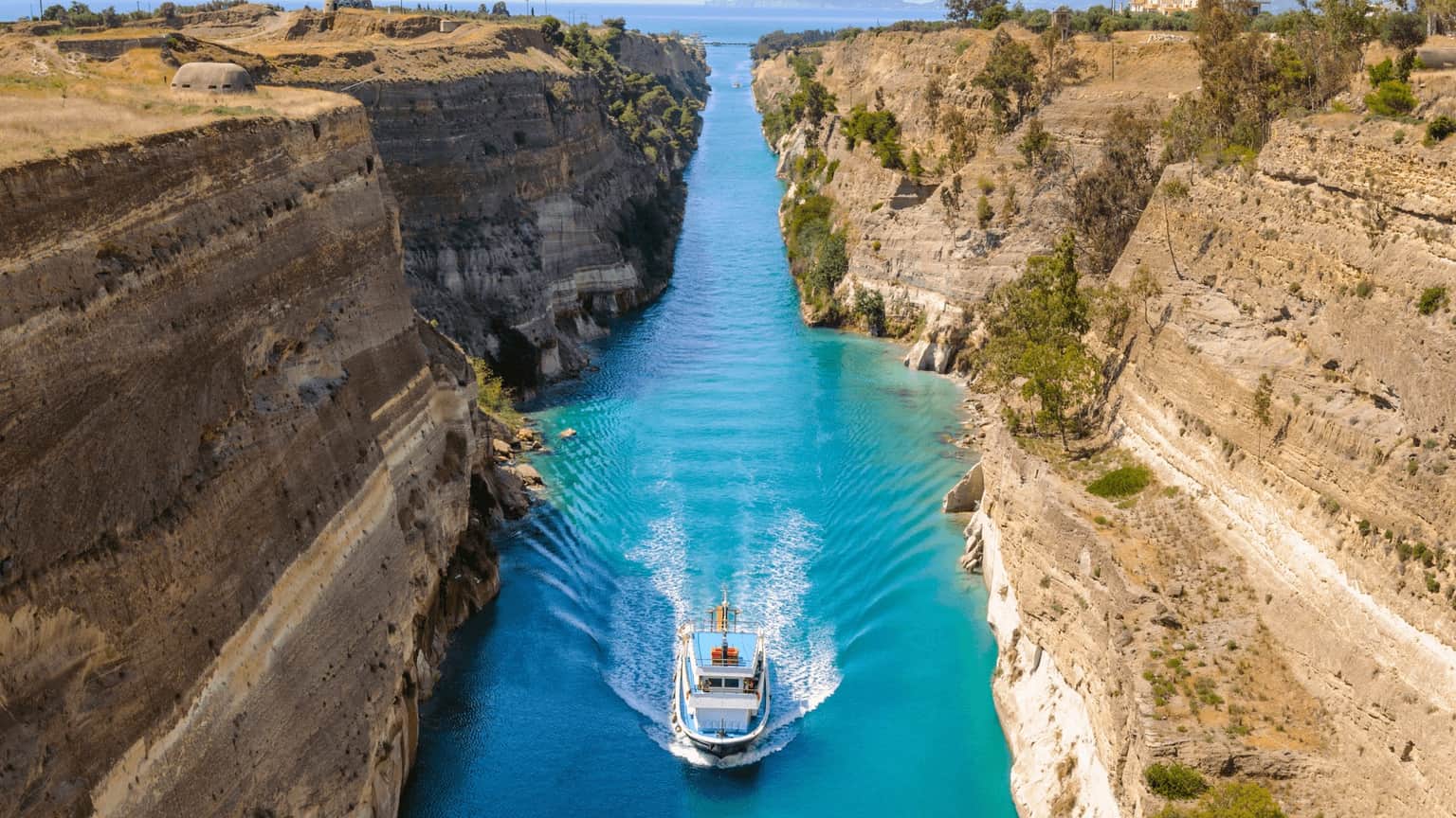 Corinth Canal, <em>Greece</em>