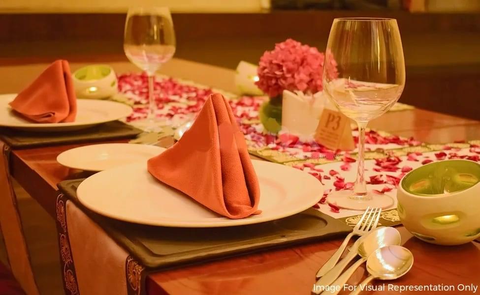 Private Candlelight Dinner at Taj Vivanta, Delhi Image