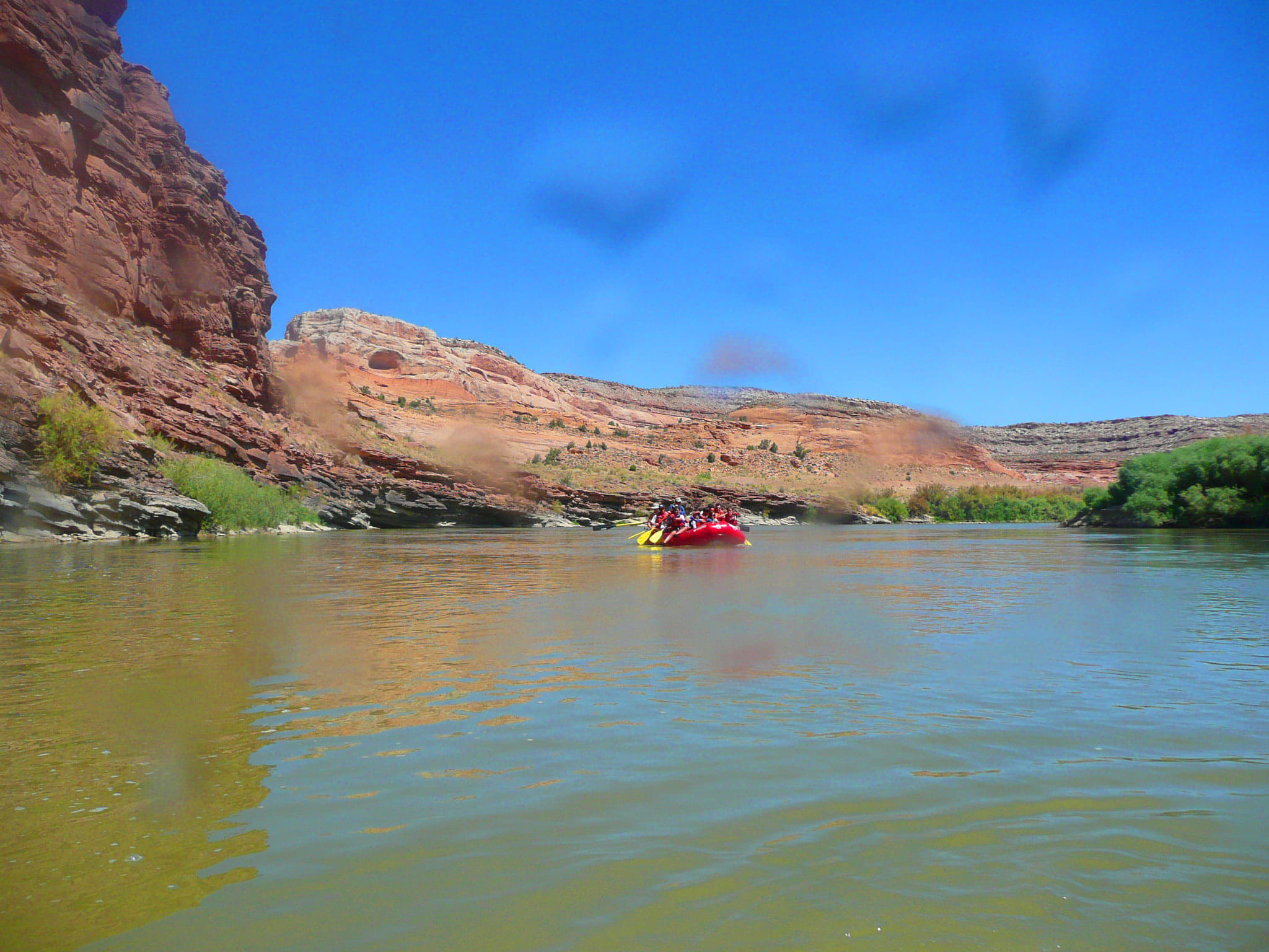 Try river rafting on the Colorado River