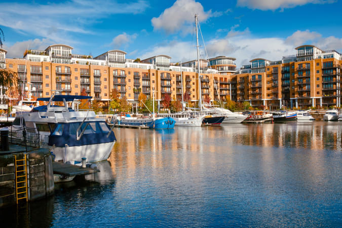 top 20 london tourist attractions St Katharine Docks