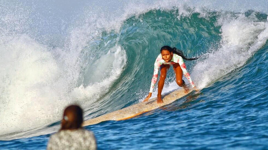 Surfing In Pondicherry Image
