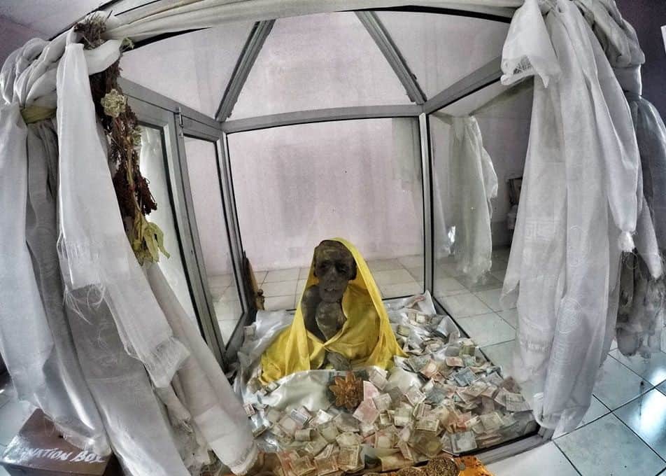 Eyewitness the well-preserved Mummy of Sangha Tenzin