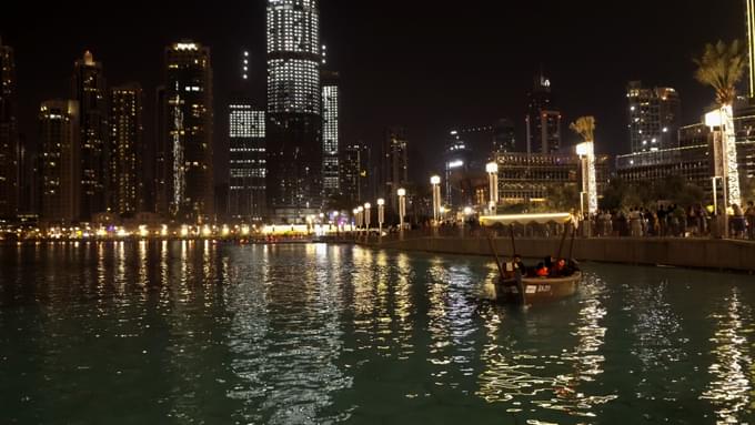 Dubai Fountain at Night