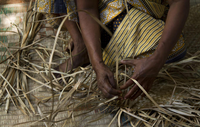 Witness artisans expertly weaving bamboo into beautiful crafts at Thrikkaipetta Village