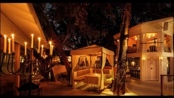 Cabana Candlelight Dinner at The Claridges, New Delhi