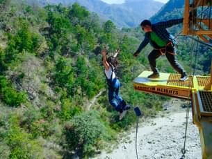 Bungee Jumping in Rishikesh