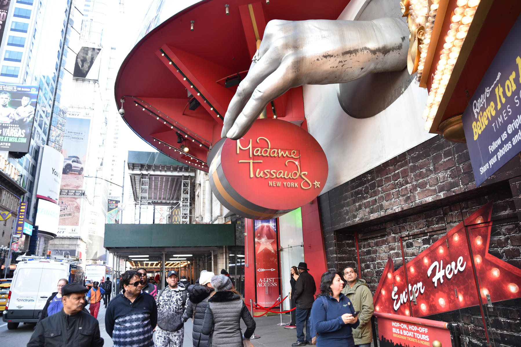 Visit one of the top attractions of New York, Madame Tussauds