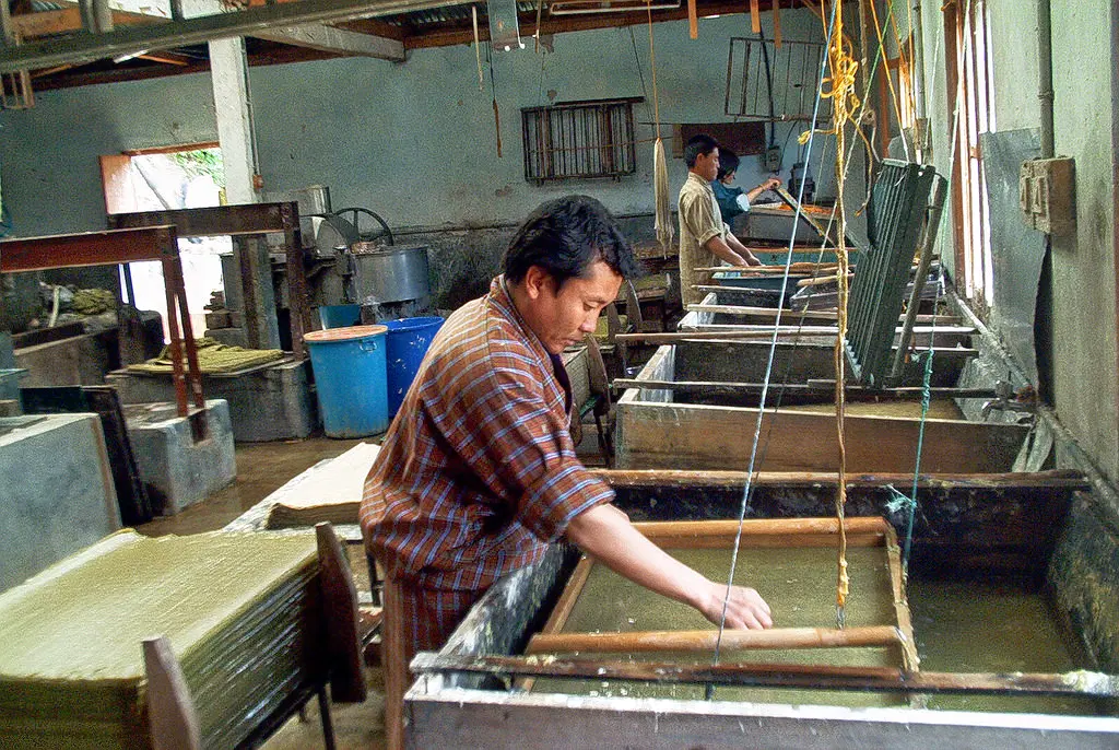 Jungshi Handmade Paper Factory, <em>Thimphu City</em>