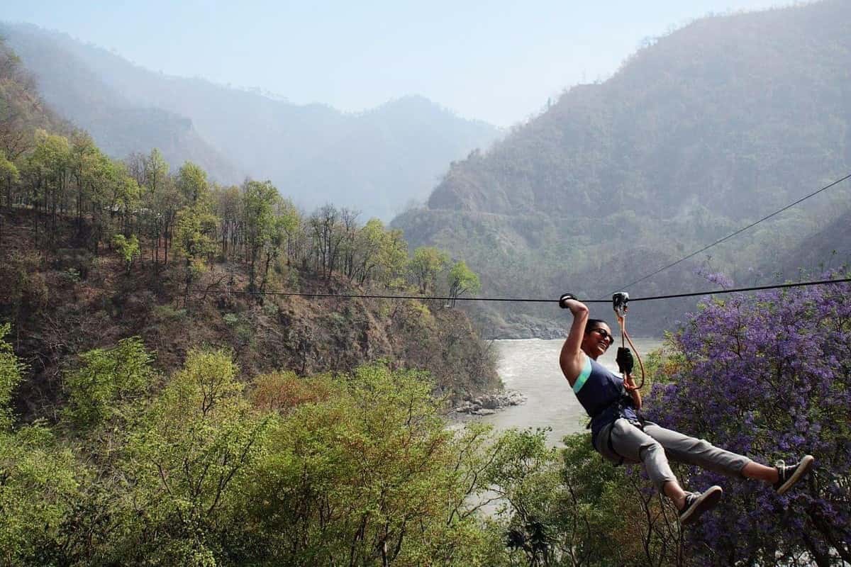 Zipline in Rishikesh