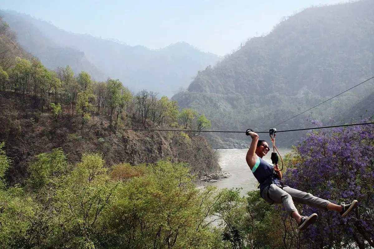 Zipline in Rishikesh