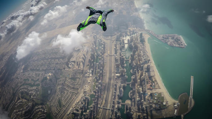 Skydive Over Palm Jumeirah