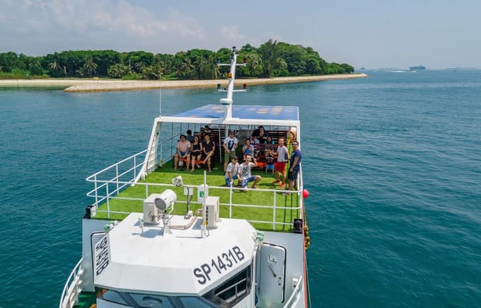 Hop on the ferry with your pals
