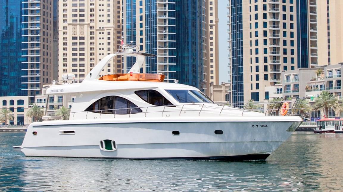 Cruise around Dubai on Duretti 70ft Spacious Yacht.