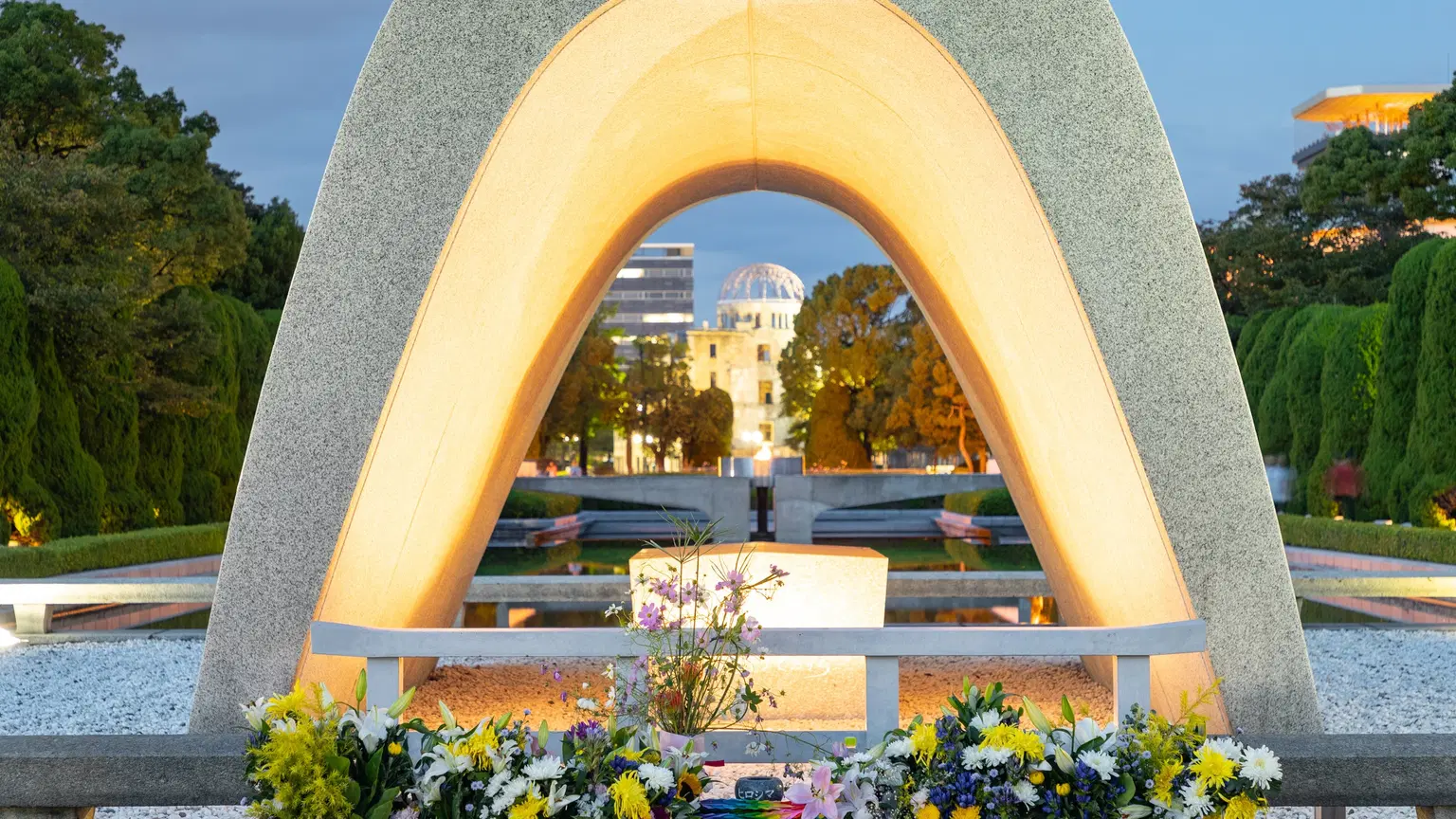 Pay your respect at Cenotaph for the A-Bomb Victims