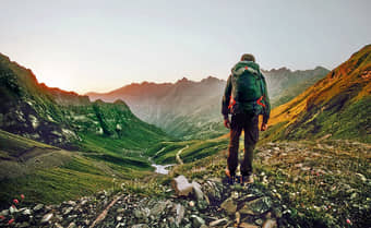 The snow covered and the lush meadows are definitely most beautiful views of Himalayas.