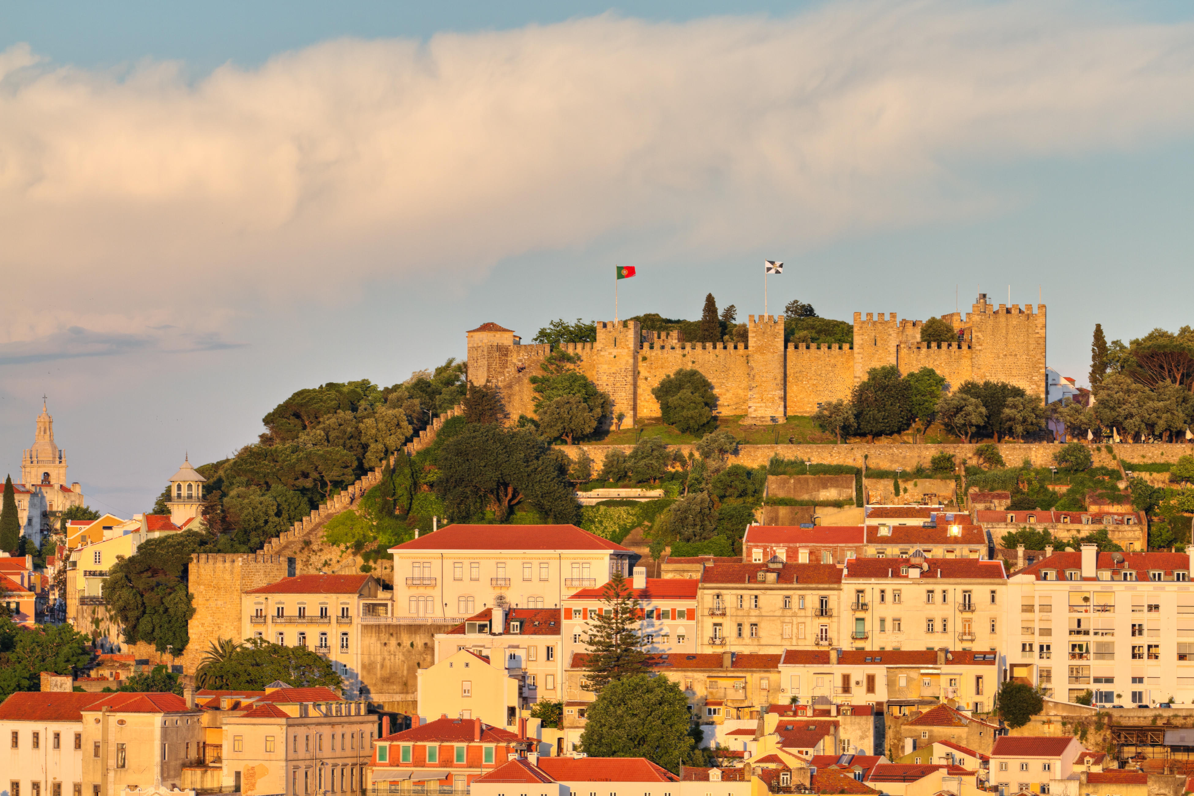 View of Sao Jorge Castle 