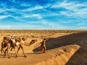 Camel Ride at Sam Sand Dunes