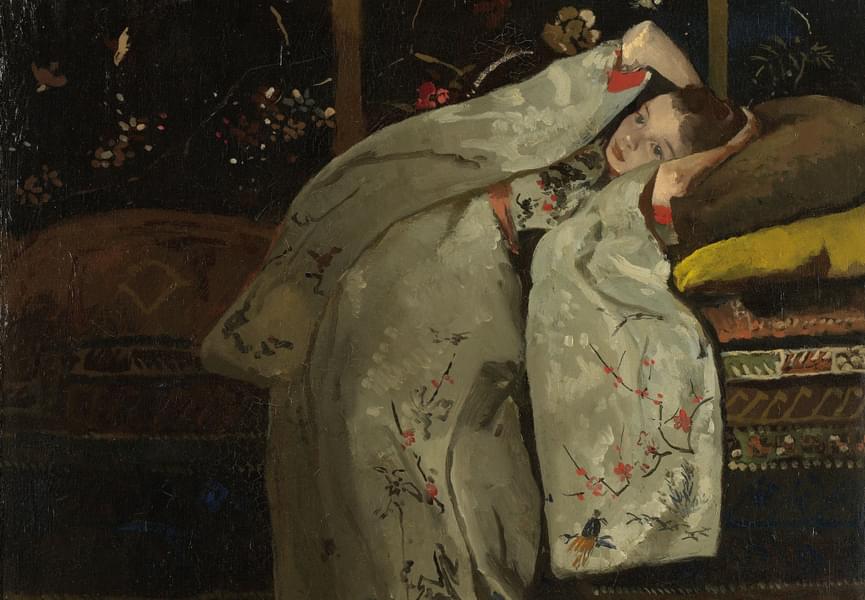 Rijksmuseum Paintings of Girl In A White Kimono