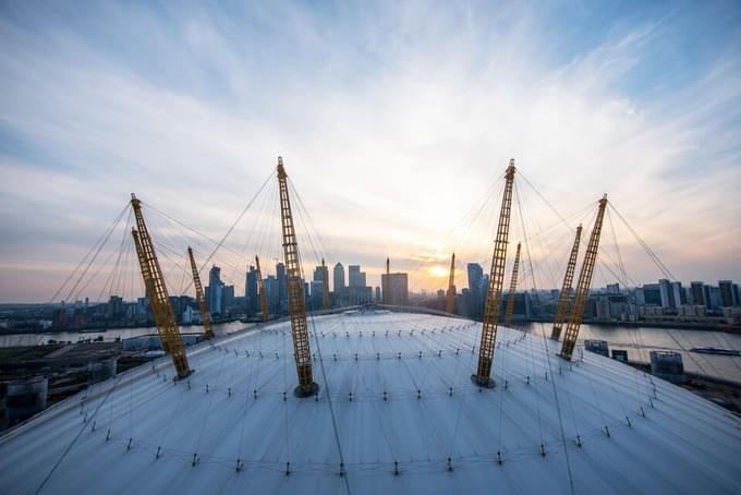 Up at the O2 Sunset Climb