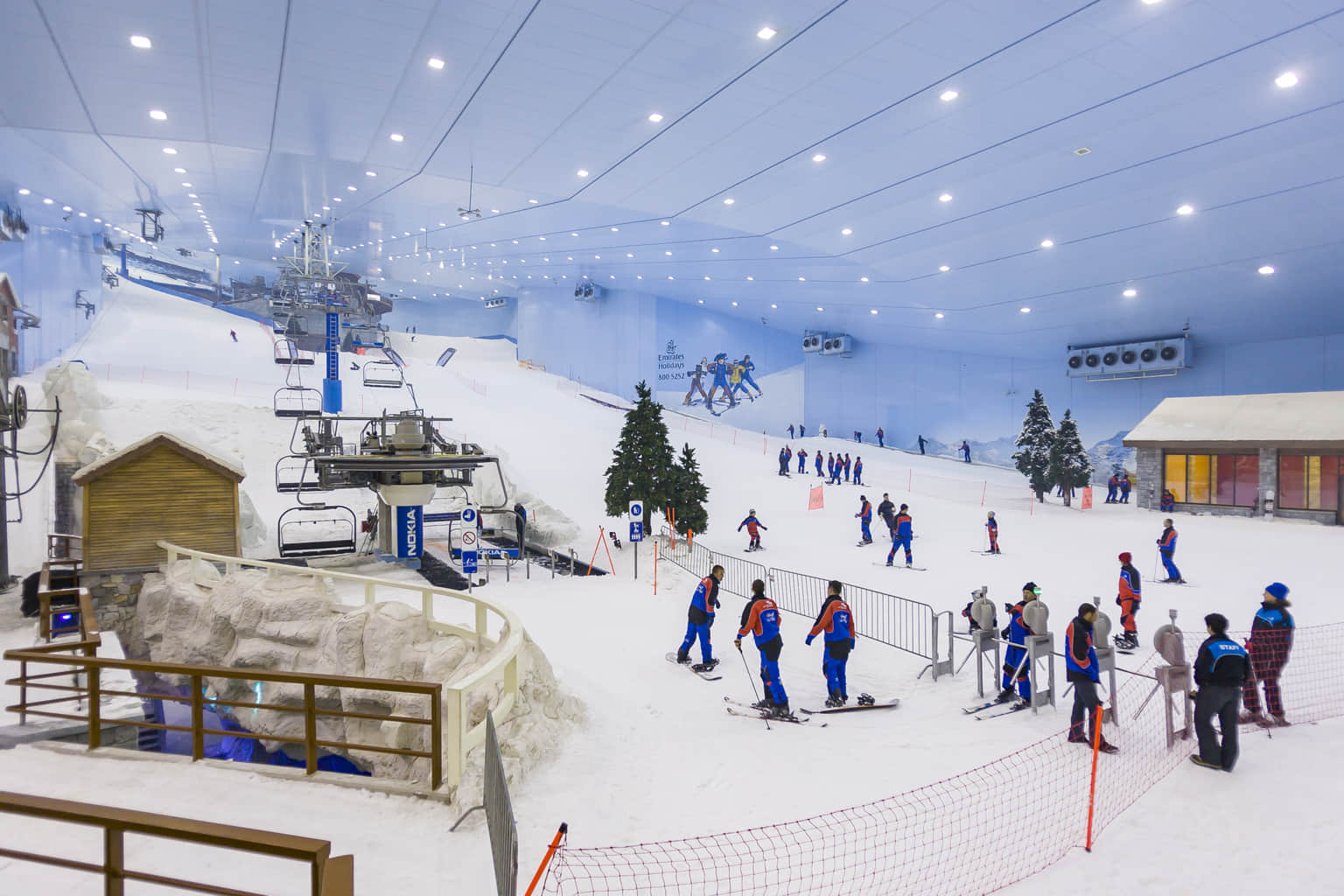 Lessons at Ski School