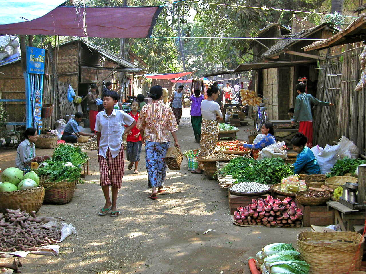 Nyaung U Market, <em>Bagan</em>