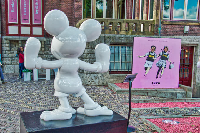 Discover the whimsical world of Banksy's 'Freaky Mouse