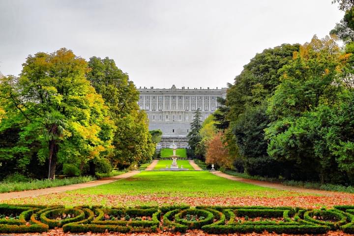 Campo del Moro Gardens at Royal Palace of Madrid