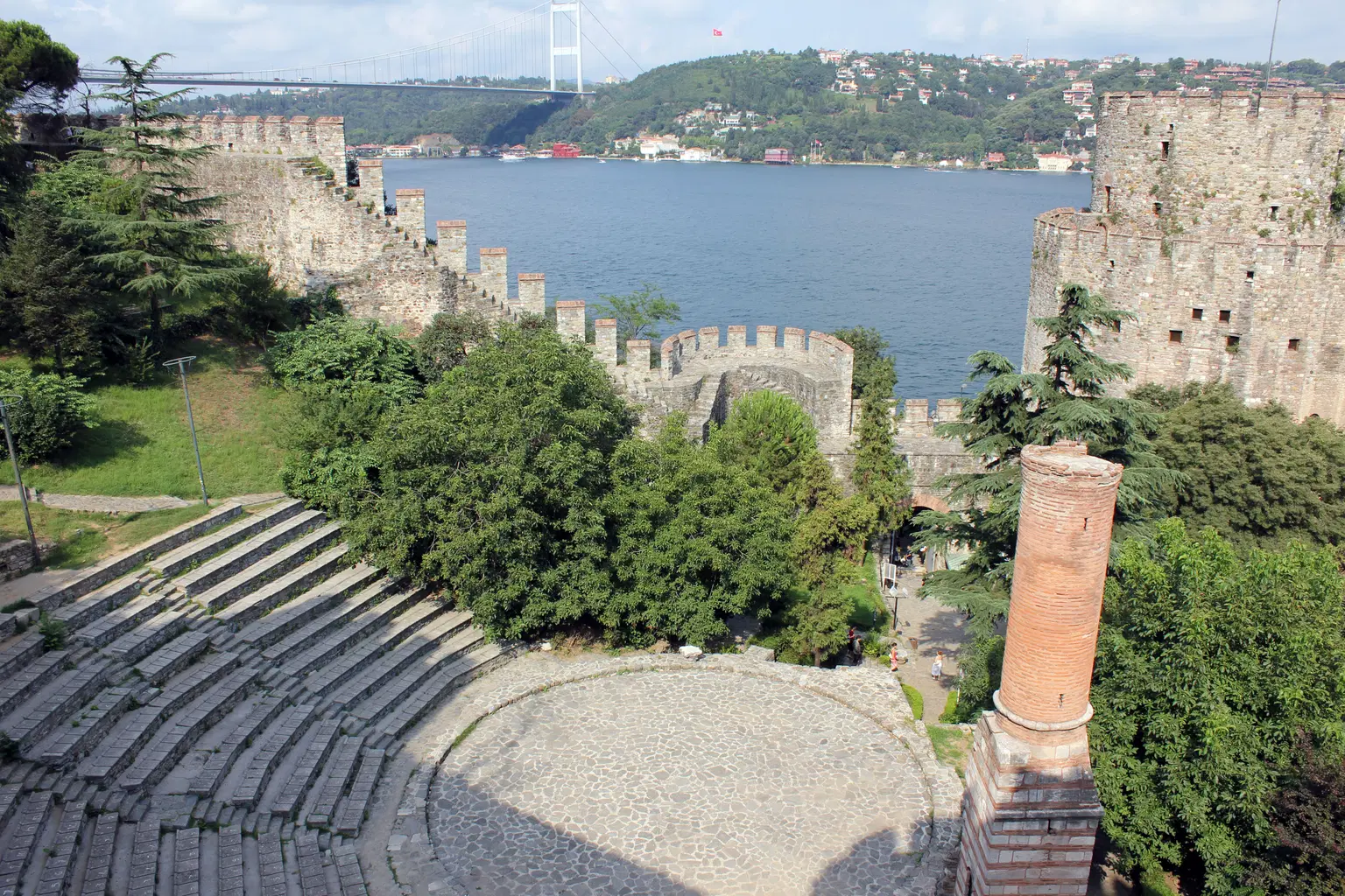 Climb the Towers for Panoramic Views