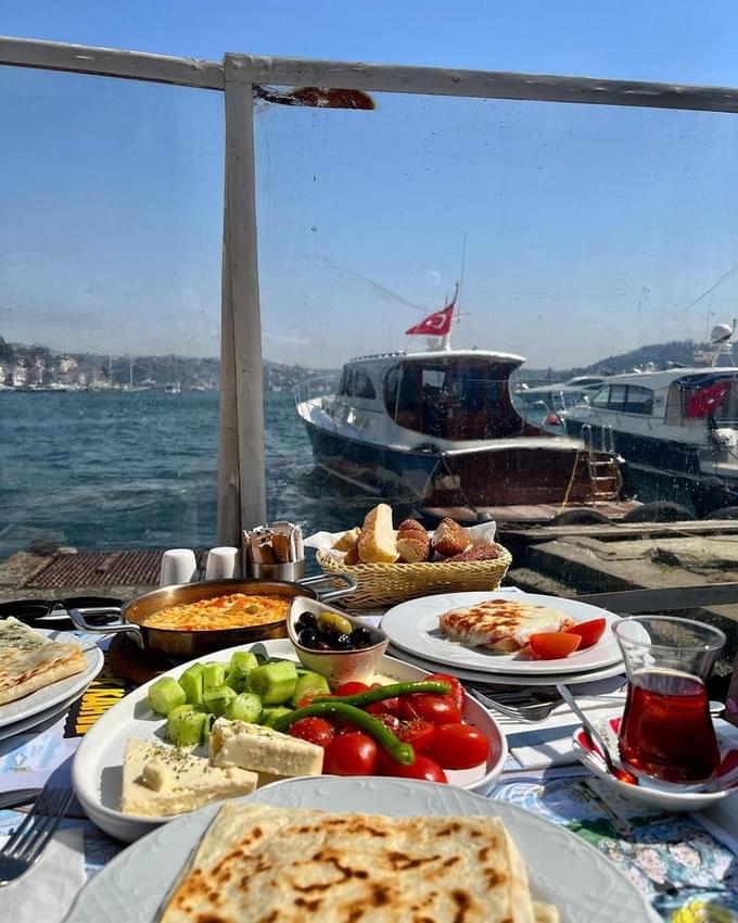 local cuisine at Hagia Sophia