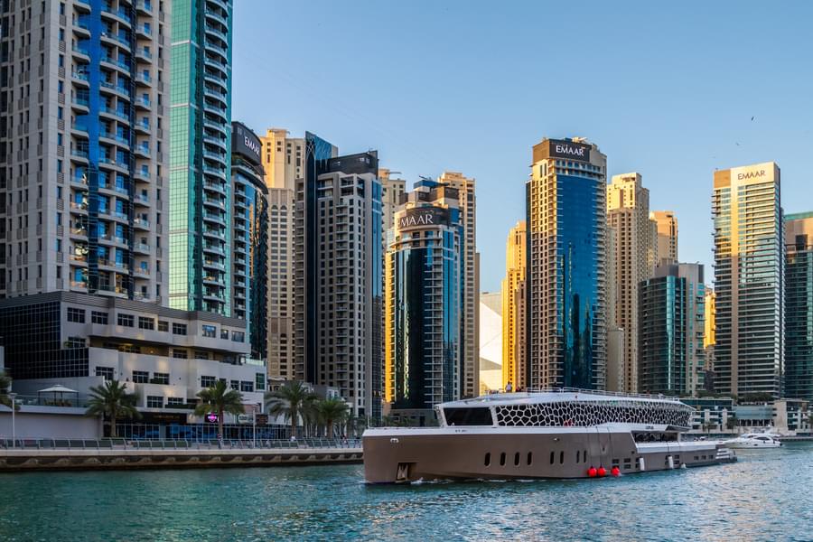 Sail through the Dubai Marina