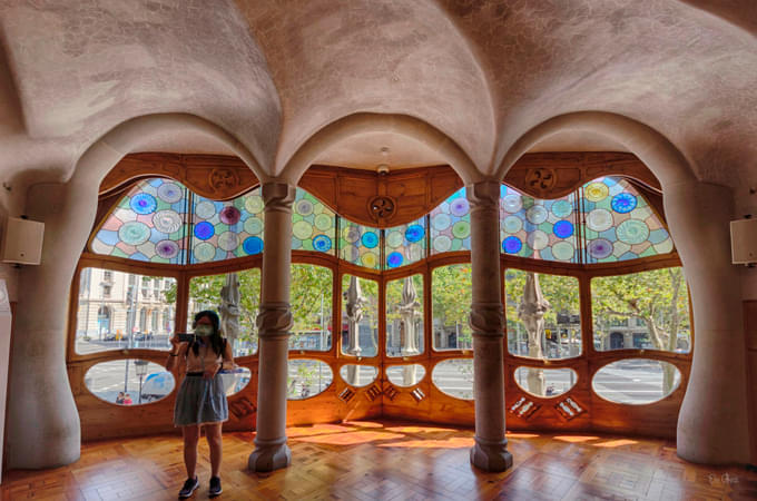 Casa Batlló from inside