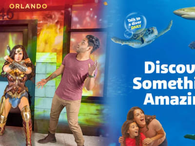 Orlando Madame Tussauds and Sea Life Aquarium Combo Tickets