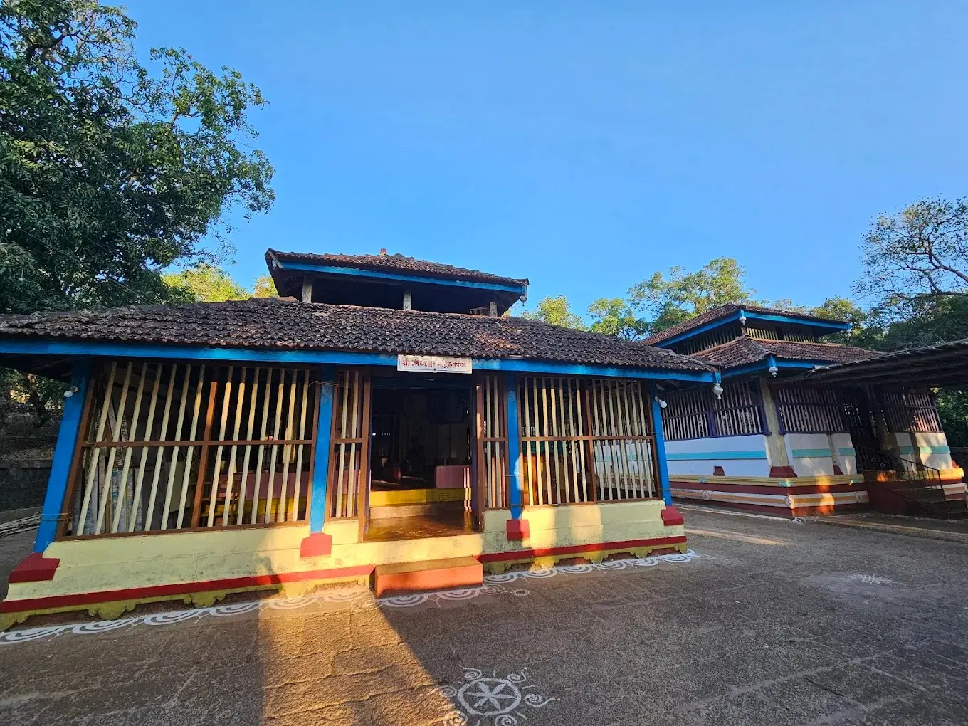 Meditate Near the Hanuman Temple