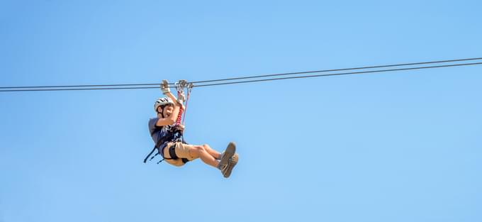 Ziplining