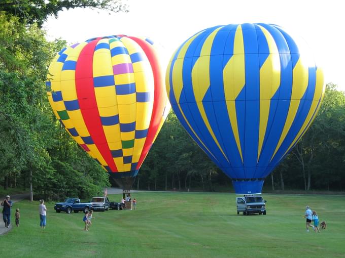 Hot Air Balloon in Loire Valley