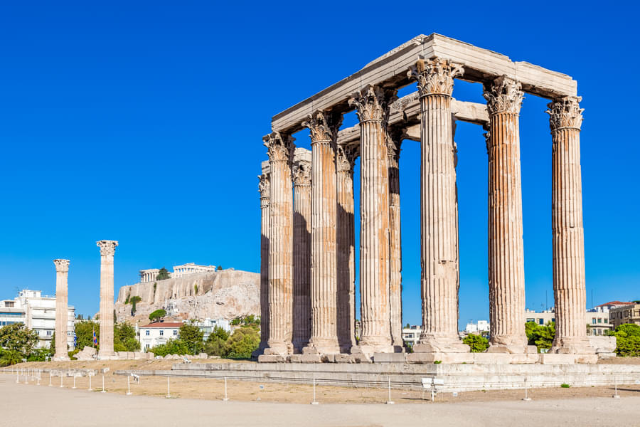 Visit the Temple of Olympian Zeus