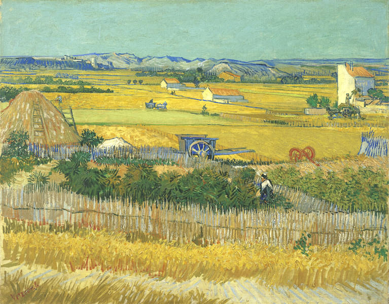 Harvest Painting in Van Gogh Museum